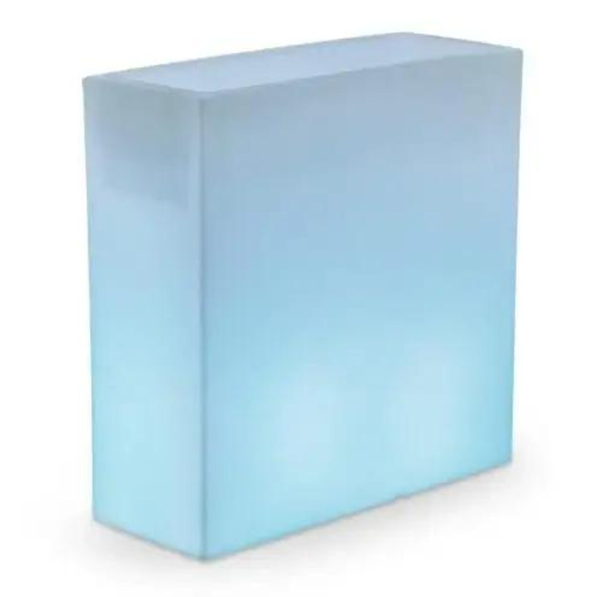 Prostokątna donica Junco LUMJN080OFNW King Home na taras IP65 biała