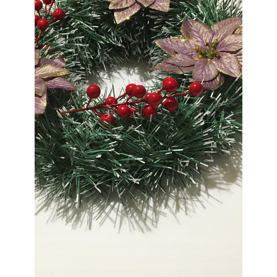 WIANEK NA DRZWI STÓŁ gotowy stroik gwiazda świąteczny udekorowany sztuczny