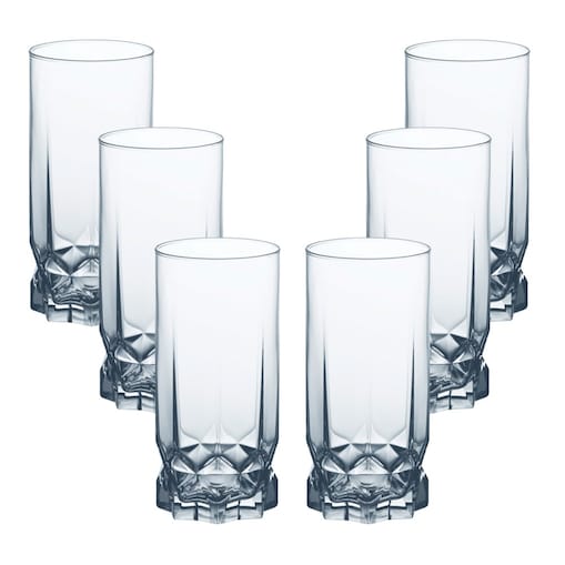 Ambition komplet 6 wysokich szklanek 325 ml Diamond 64683