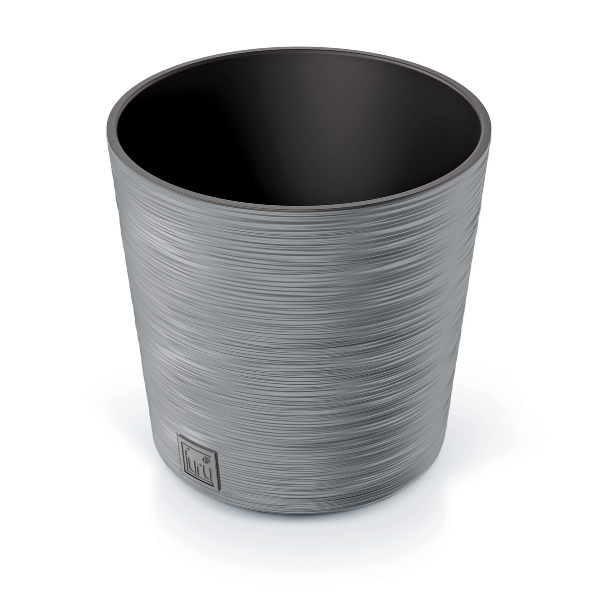 Doniczka Donica Ogrodowa 25 Cm Okrągła Na Taras Do Ogrodu Domu Szary