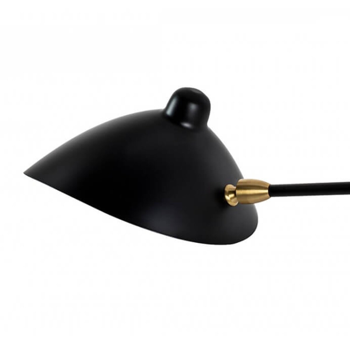 Kinkiet ścienny regulowany Raven MSE1501100204 Moosee klosz satynowy czarny