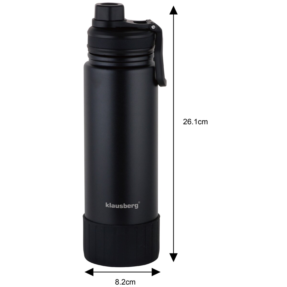 Butelka termiczna 720ml KLAUSBERG czarna