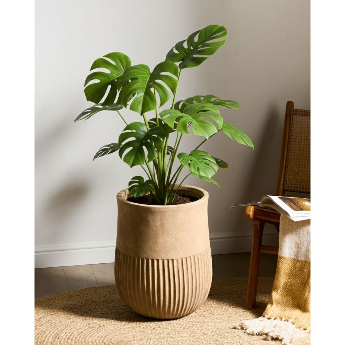 Doniczka PYLAROS 36 cm Beżowy