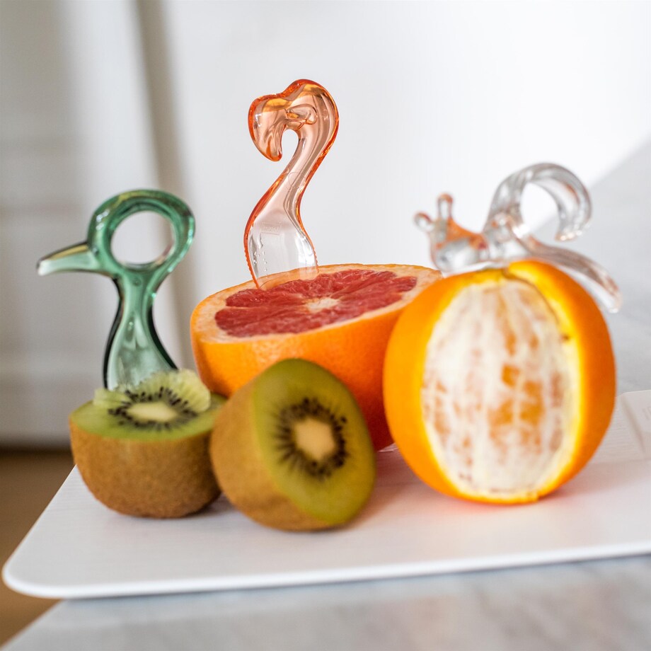 Zestaw obieraczek do cytrusów ENERGY, 3 sztuki łyżeczki, KOZIOL