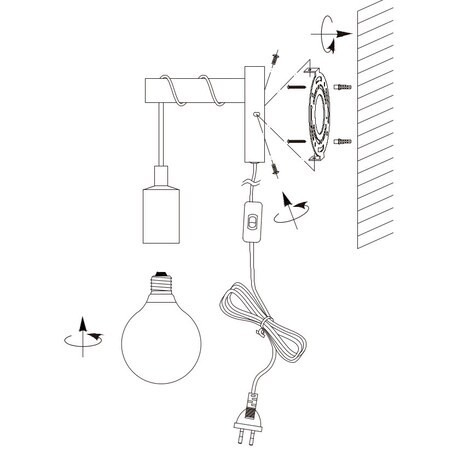 Kinkiet LAMPA ścienna PAULIEN 08227/01/66 Lucide dziecięca OPRAWA metalowa różowa
