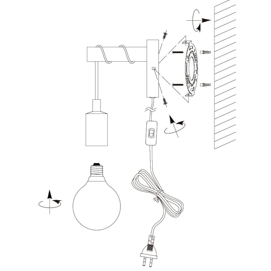 Kinkiet LAMPA ścienna PAULIEN 08227/01/66 Lucide dziecięca OPRAWA metalowa różowa