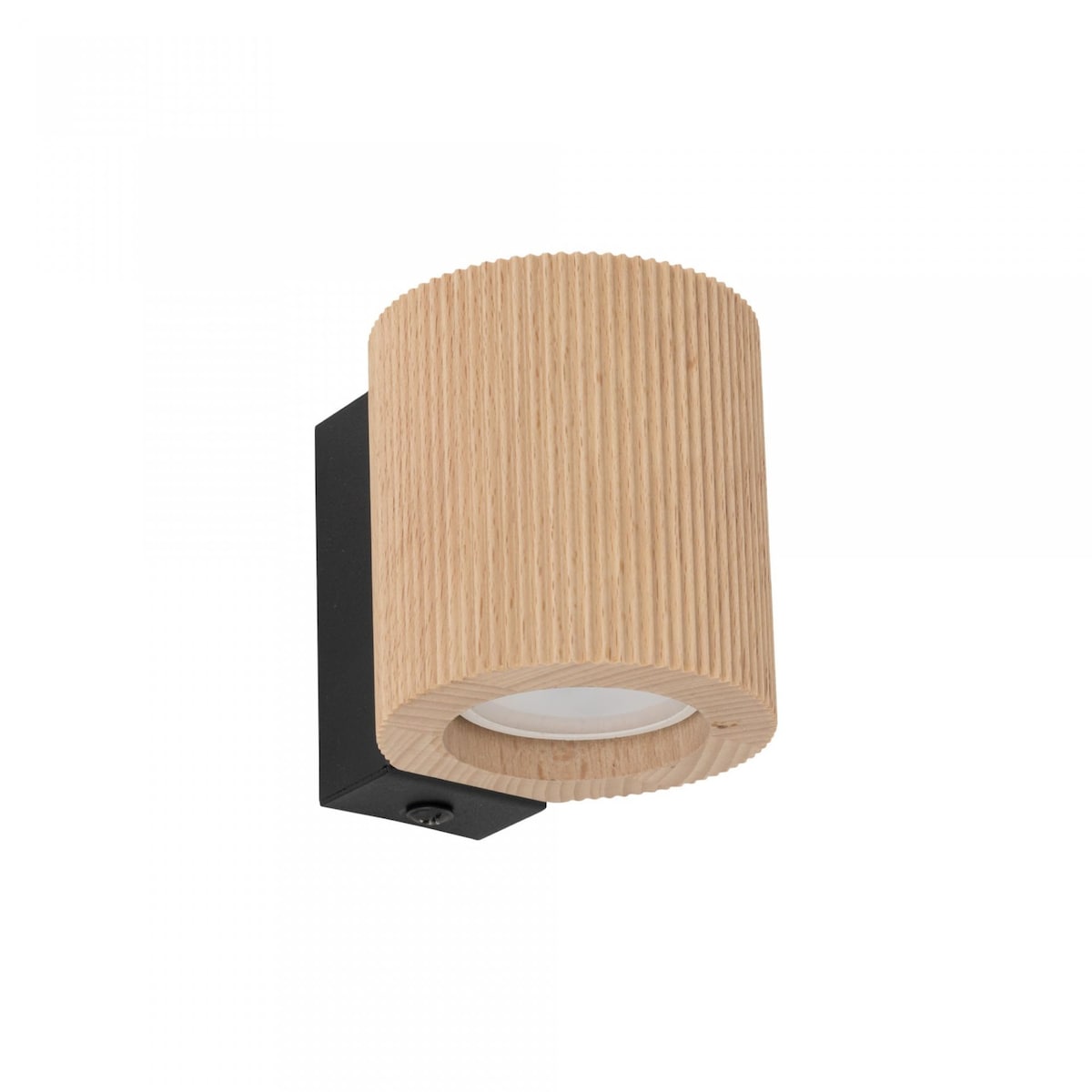 Kinkiet ścienny TK Lighting EVE CORTE WOOD 11443, drewno/czarny, GU10, nowoczesny