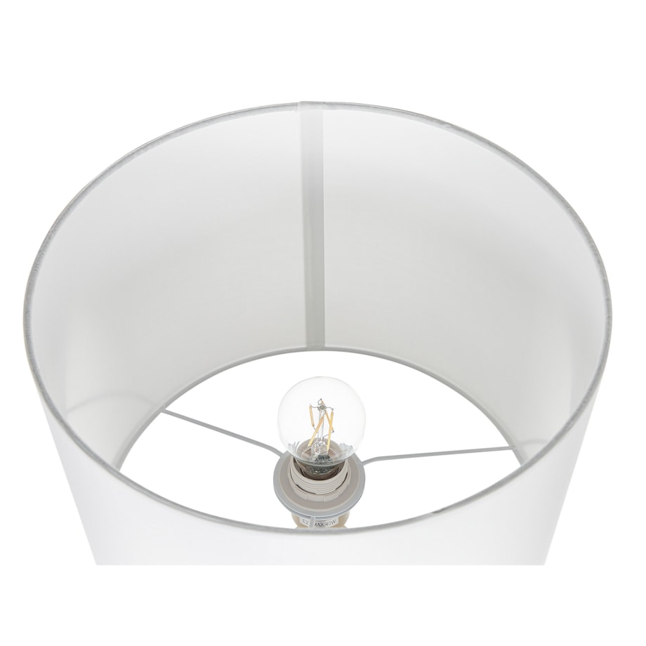 Lampa stołowa złota z białym OKARI