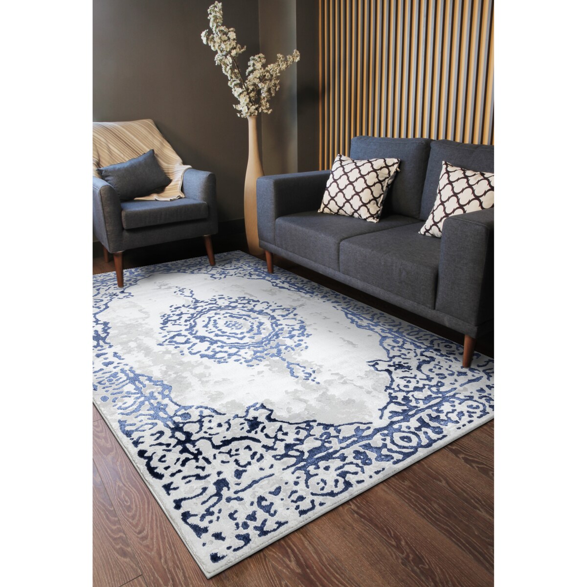 Dywan ALLURE 1961 Ornament, ramka - 140x190 cm