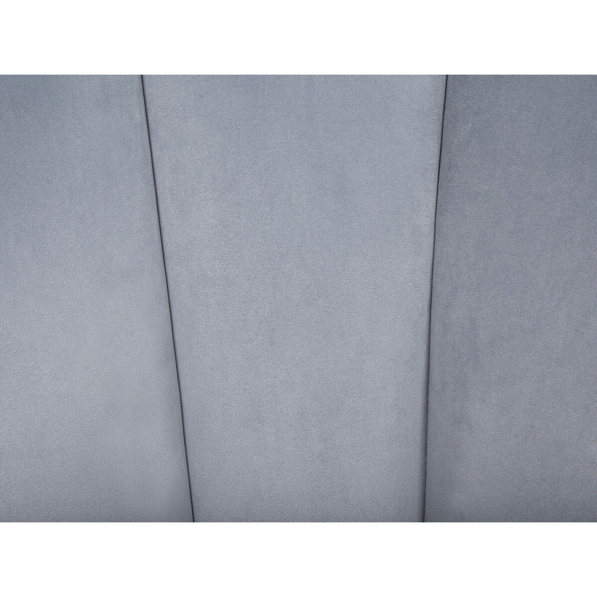 Fotel welurowy szary DALA