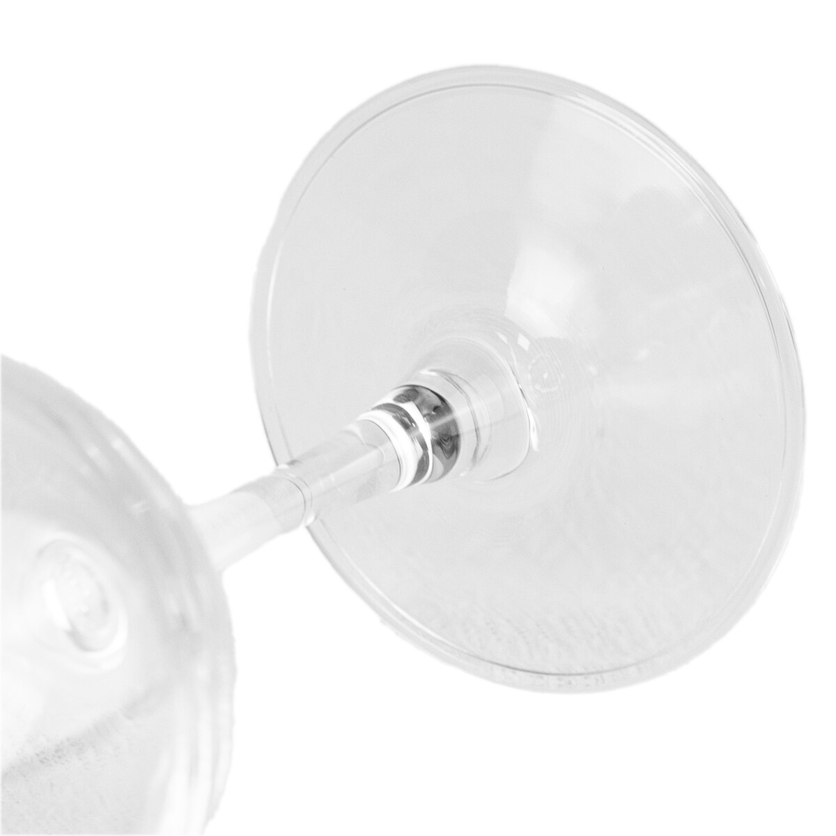 6X Kieliszki Do Wina Szampana Szklanki Eleganckie Szklane 350 Ml Zestaw