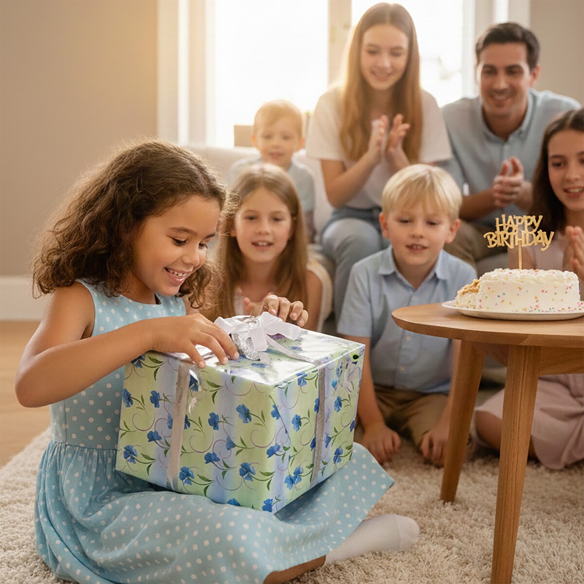 Papier Prezentowy Do Pakowania Prezentów 20 m MEGAROLKA Ozdobny Do Paczek Na Walentynki Urodziny