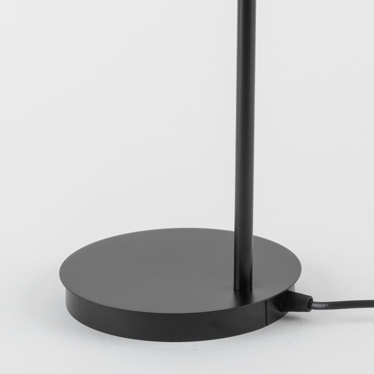 Lampka nocna z kloszem Artis 50357 Sigma z włącznikiem czarna złota