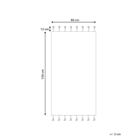 Dywan 80 x 150 cm zielony BADEMLI