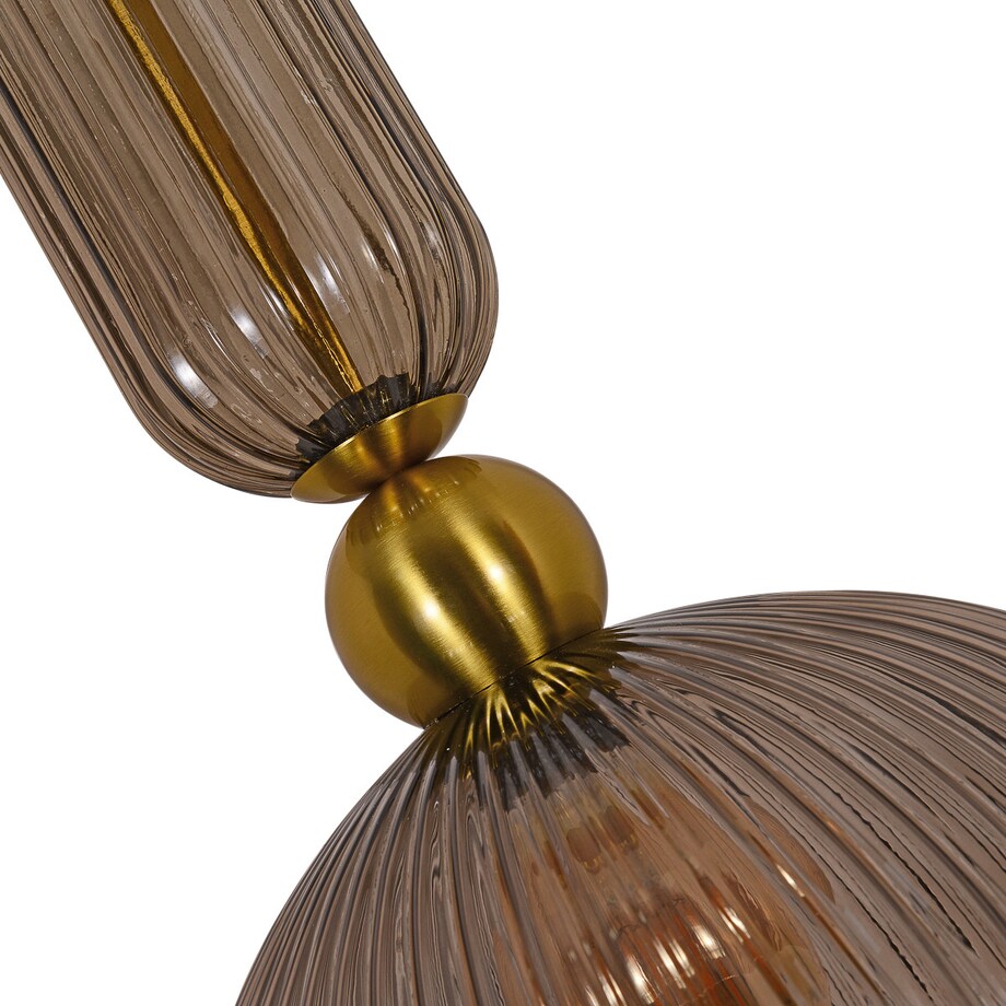 Lampa sufitowa wisząca Light Prestige Piega dymny 1 x E27 1 szt.