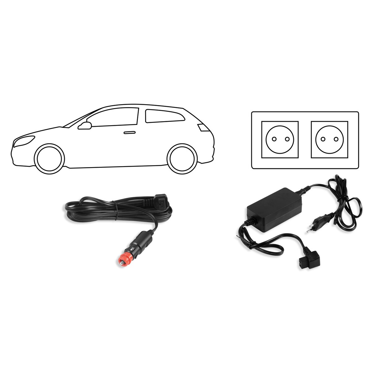 Lodówka kompresorowa turystyczna Berdsen Icemax 400 samochodowa zamrażarka 32L