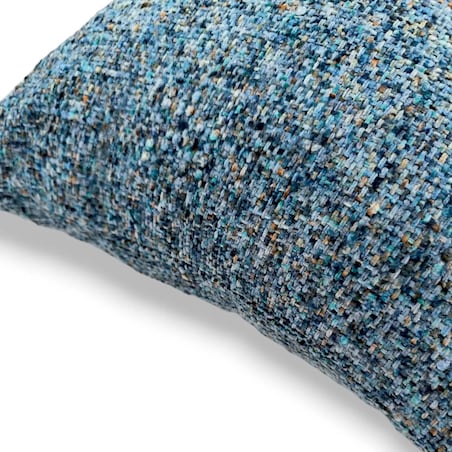 Niebieska poduszka dekoracyjna 50x50 Fiord