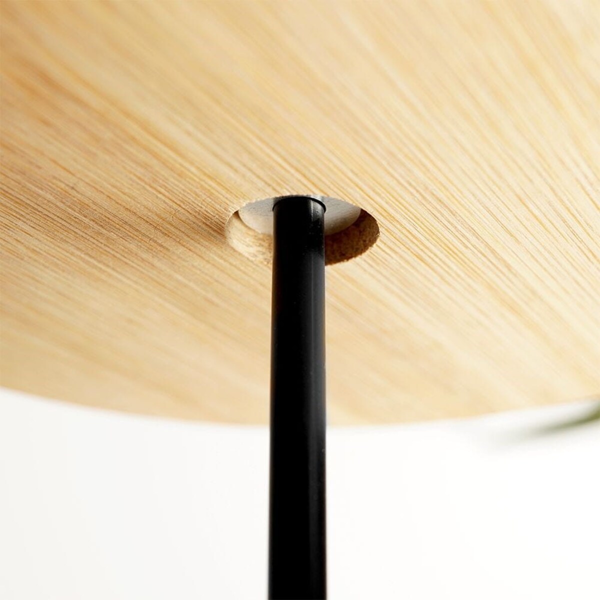 Patera do serwowania przekąsek, 2 poziomy, bambusowa