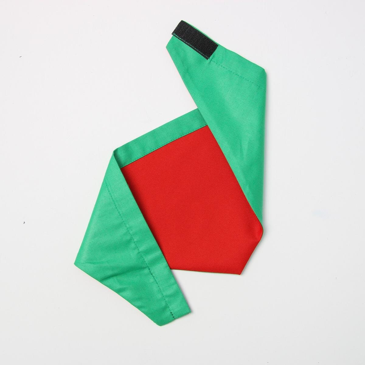 Bandanka "Zawstydzona biel" - Rozmiar: S, Rodzaj: Zapinana na szyi