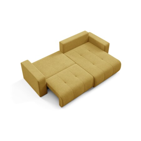 Narożnik MOLINIO L z funkcją spania z pojemnik na pościel Kolor: Wind 48