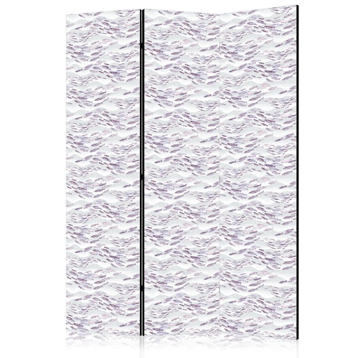 Parawan jednostronny Zwierzęta 135x172 cm 3-częściowy biały