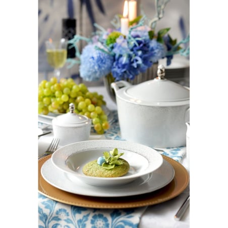 Zestaw talerzy dla 6 osób 18 el. Jenny Pearls G856