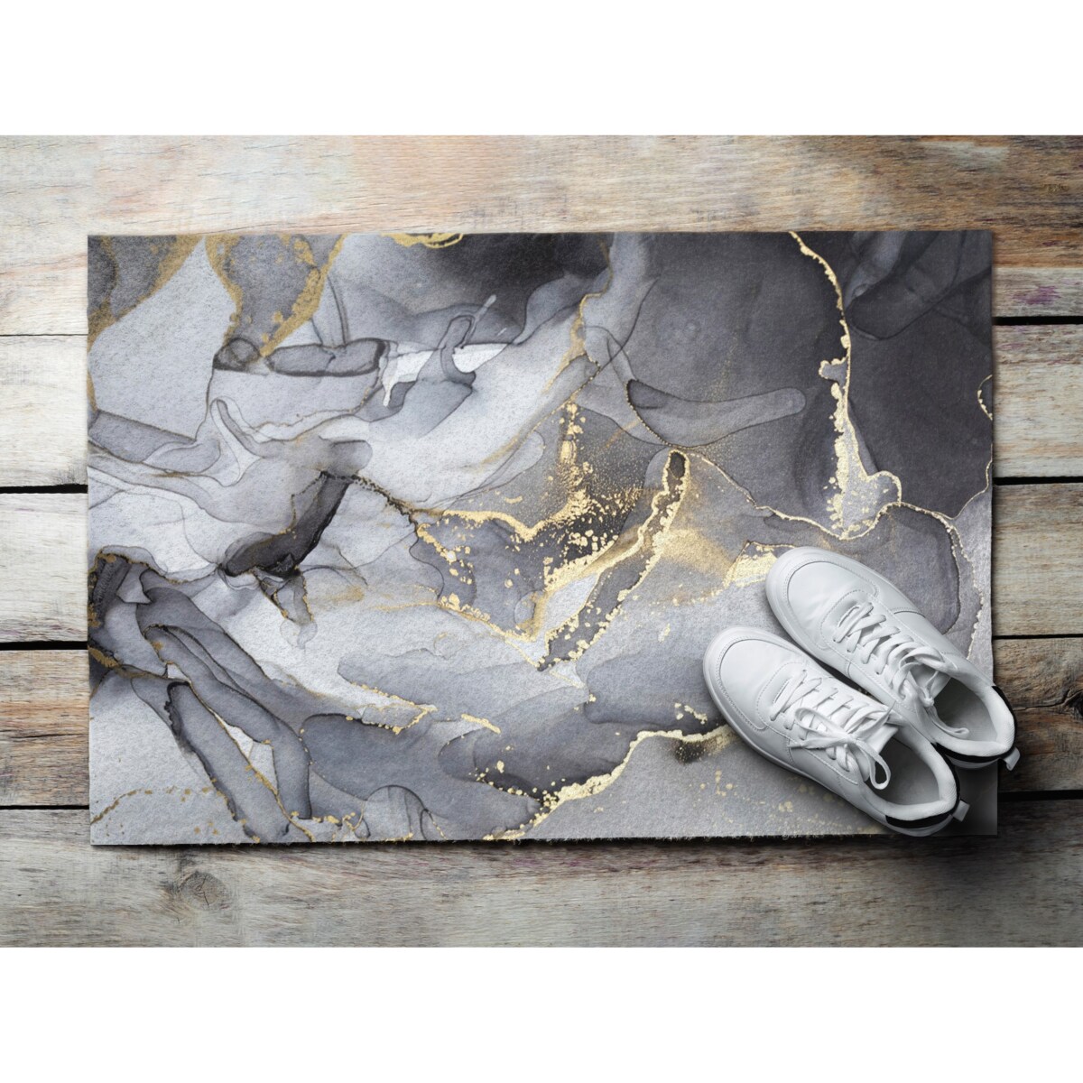 Wycieraczka zewnętrzna Szary marmur 60x40cm