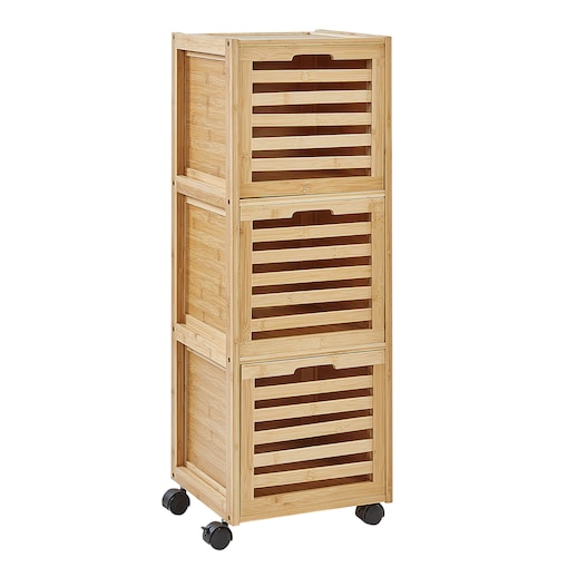 Szafka łazienkowa SHAWNEE Bambus 32 cm Jasnobrązowy