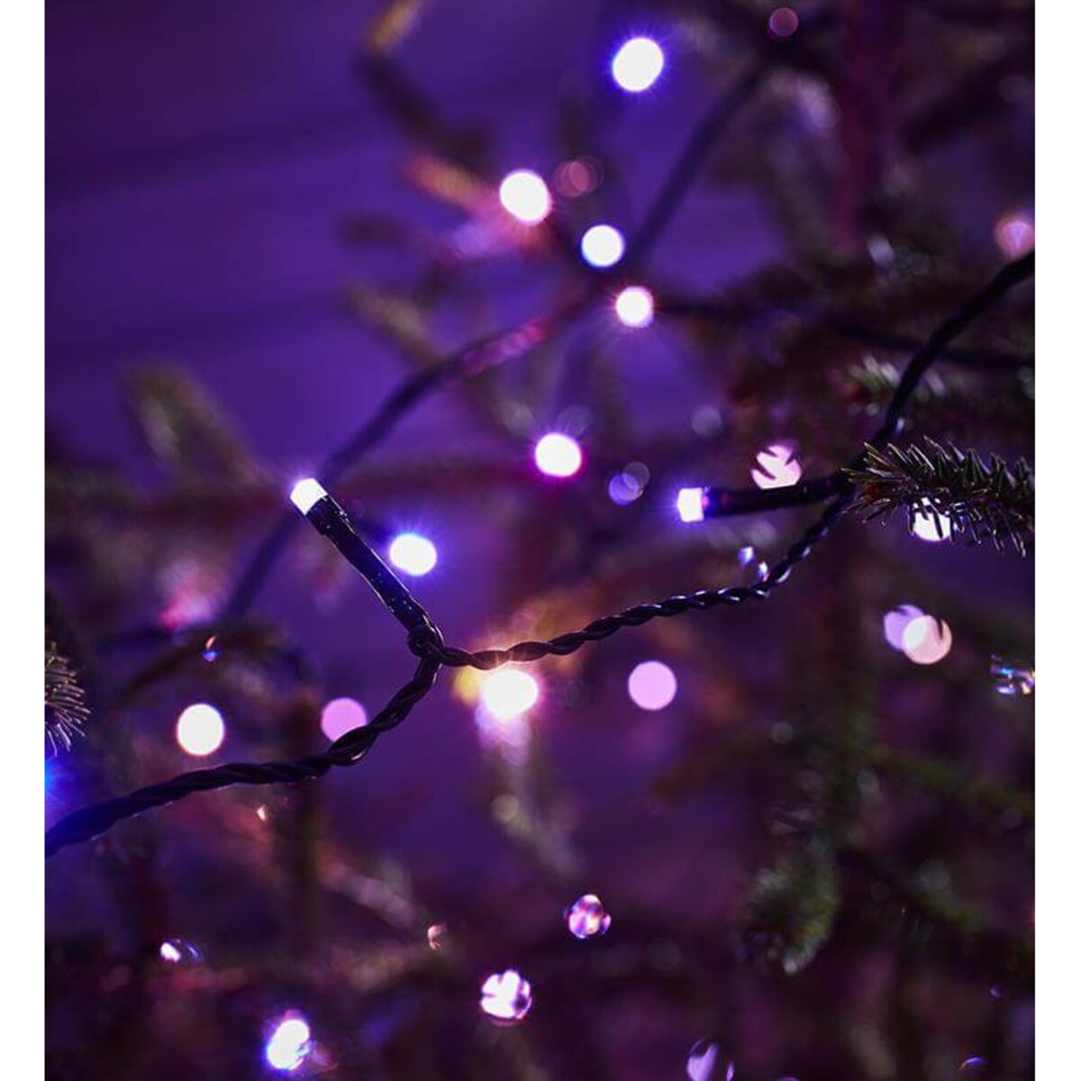 Choinkowe światełka girlanda 3m 200 LED 20W flash multikolor