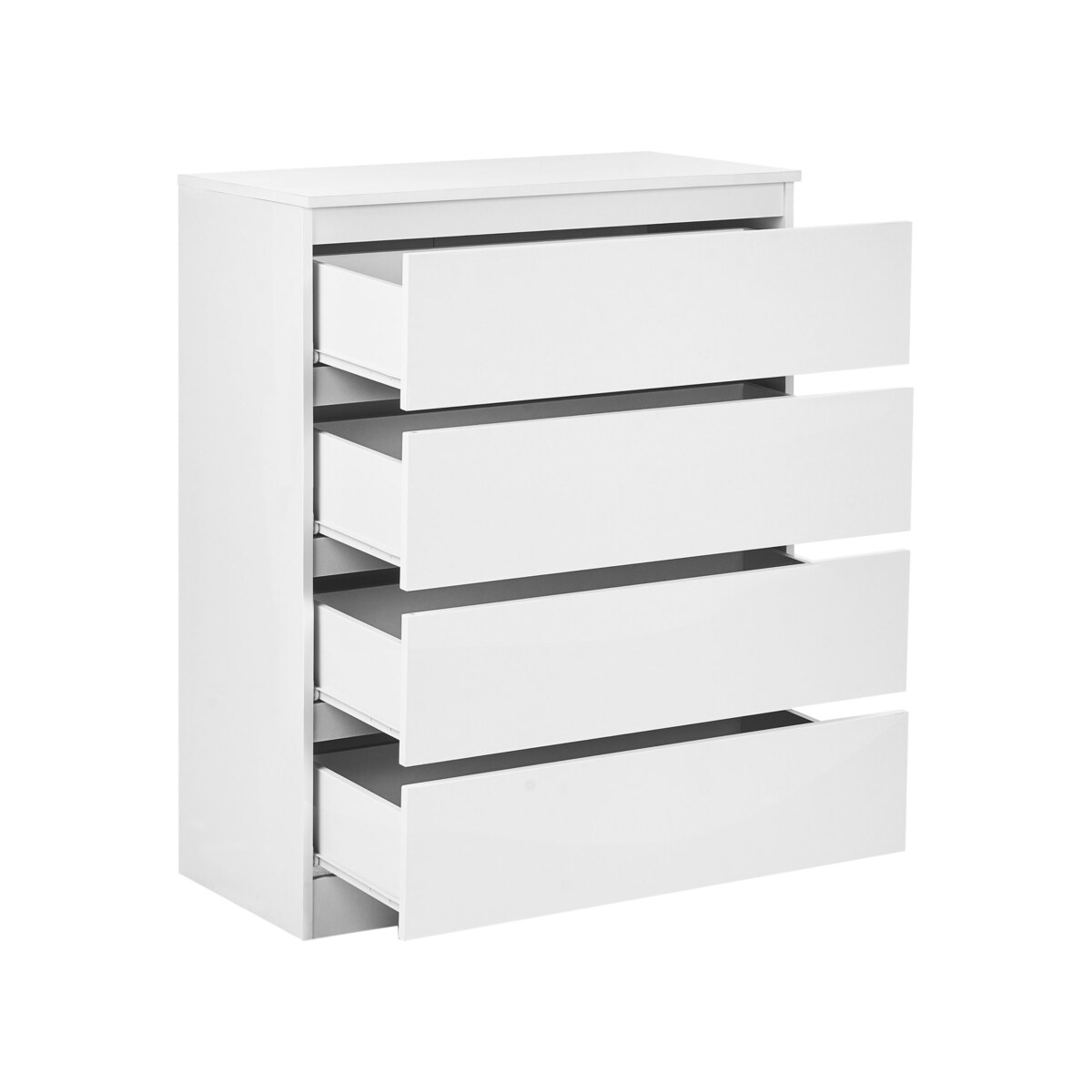 Komoda 4 szuflady WINNIPEG Biały