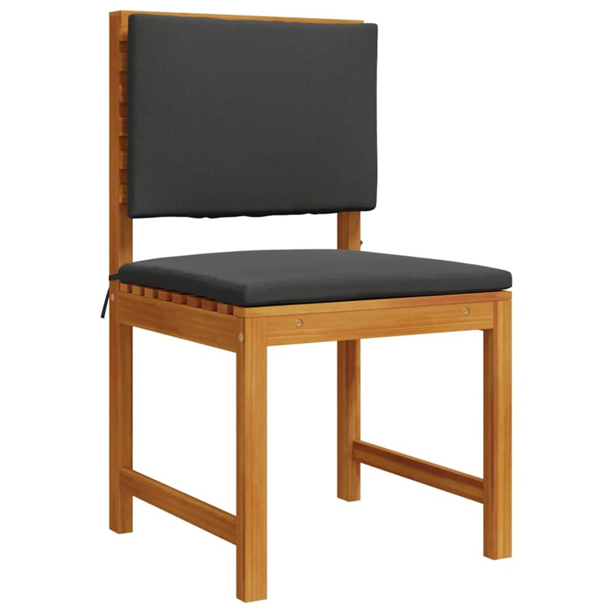 vidaXL Zestaw Bistro Ogrodowego 3 pcs Brązowy lite drewno akacjowe