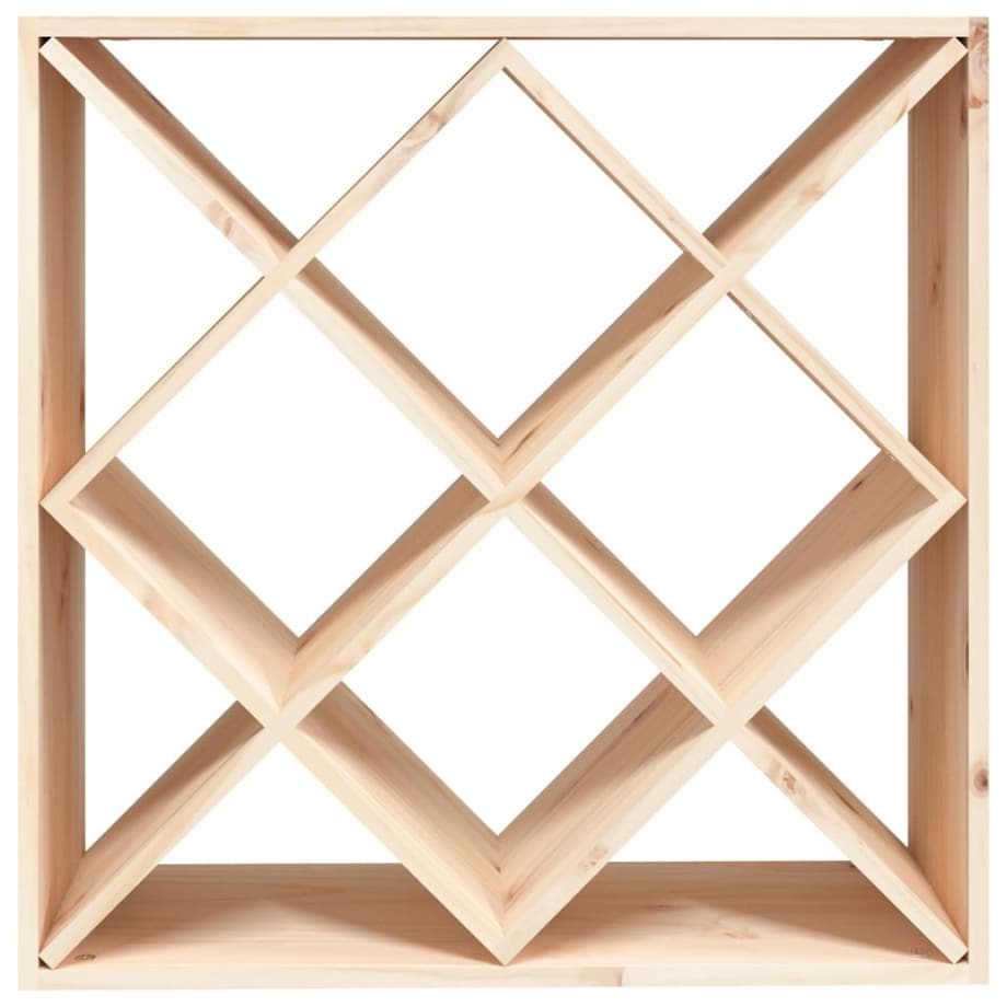 vidaXL Szafka na wino, 62x25x62 cm, lite drewno sosnowe