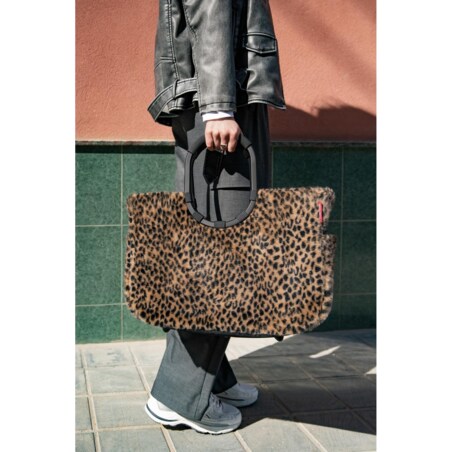 Torba LOOPSHOPPER L, leo fake fur