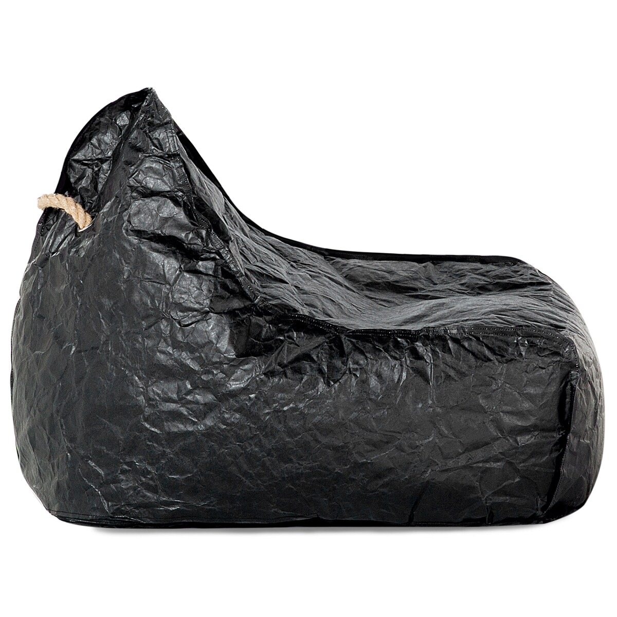 Pokrowiec na fotel worek DROP 63 cm 75 cm Czarny