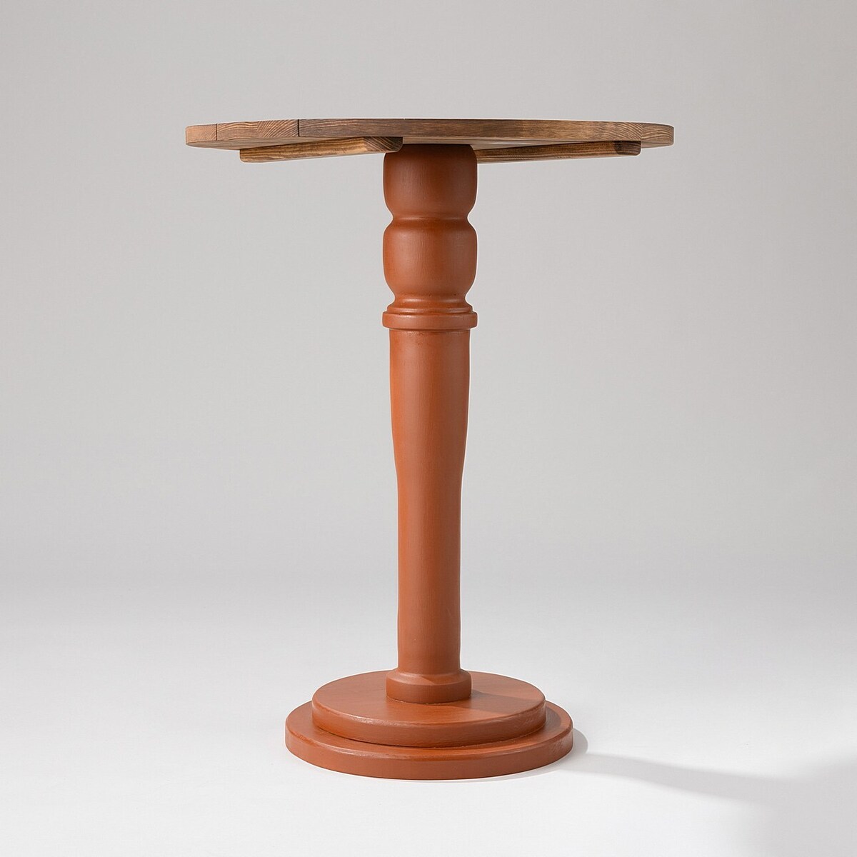 Stolik kawowy Elina Terakota 60x79 cm, 60x79 cm