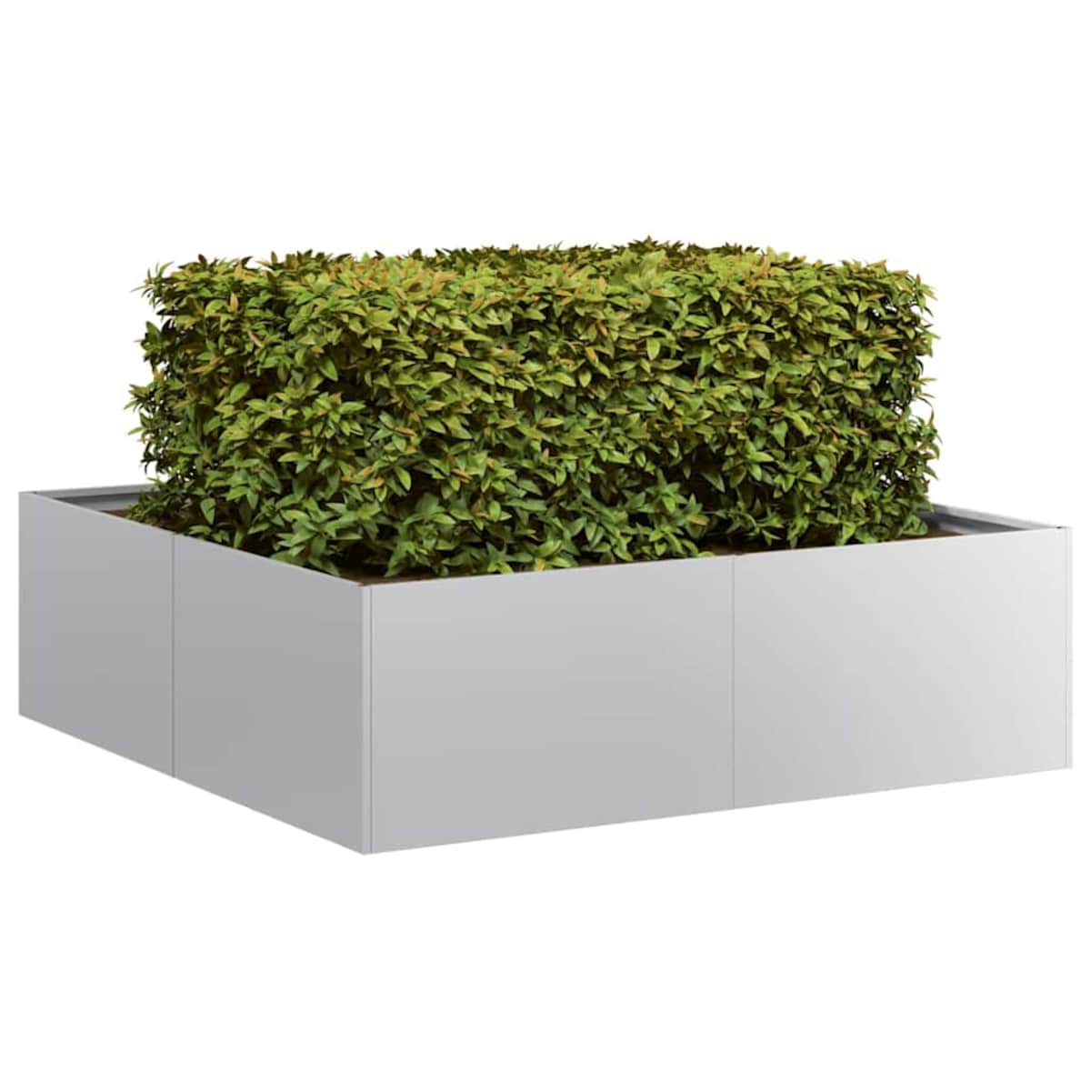 vidaXL Doniczka 100x100x30 cm Stal ocynkowana