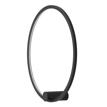 Salonowa lampa ścienna Ringa WL0116-M-BK Yaskr LED 35W 3000-4000K IP44 czarna