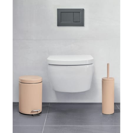 Szczotka toaletowa do WC 40x9,7 cm ALMOND beżowy