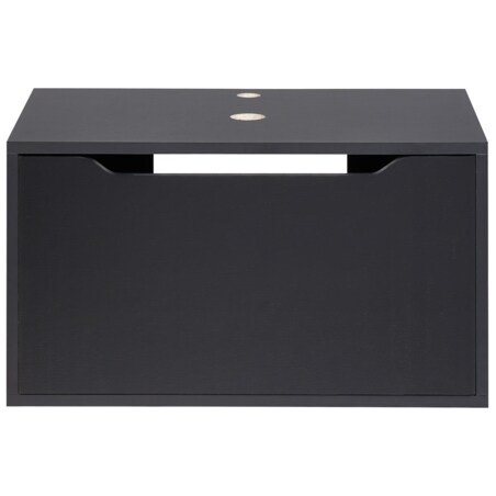 Wisząca szafka pod umywalkę PETROLINA 60 cm Czarny