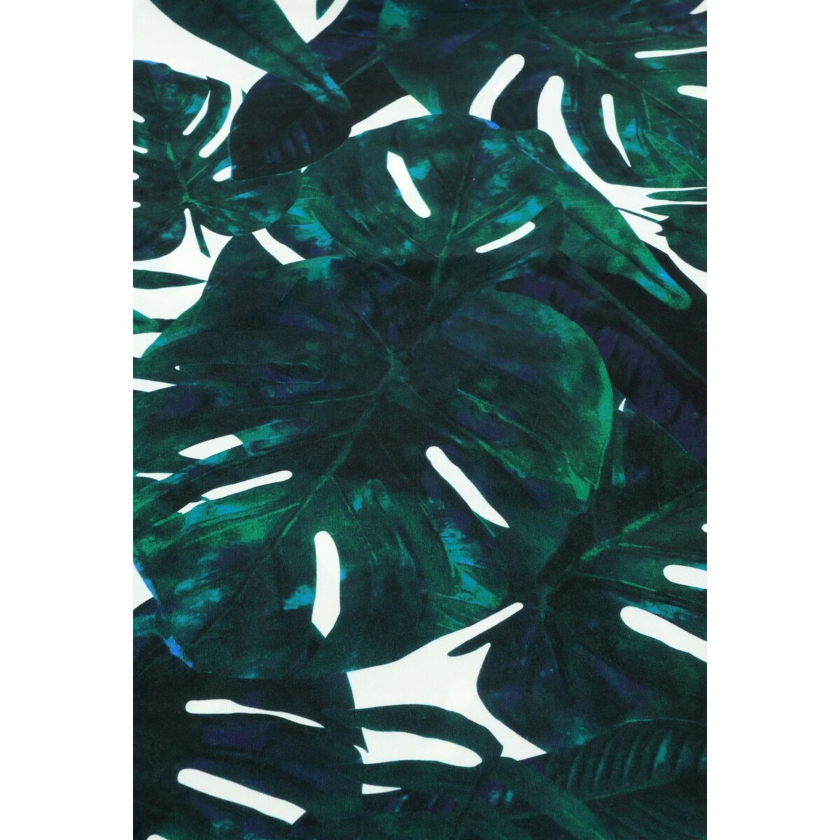 POKROWIEC NA KRZESŁO MONSTERA ZIELONE LIŚCIE PALMY WZORY ELASTYCZNY [21CF]