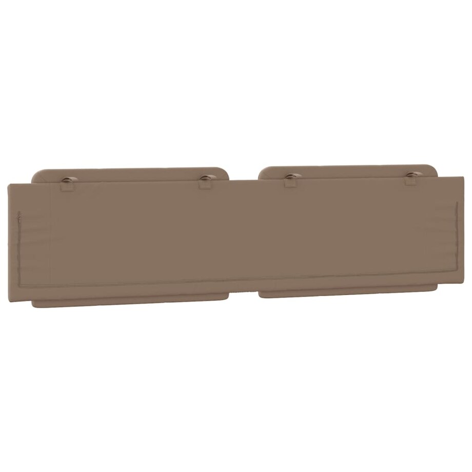 vidaXL Poduszka na wezgłowie, Zadar, cappuccino, 200 cm, sztuczna skóra