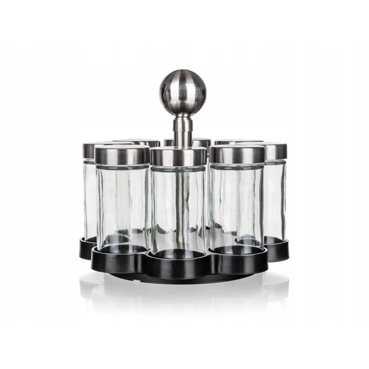 PRZYPRAWNIK pojemnik na przyprawy zestaw do kuchni w stojaku na prezent