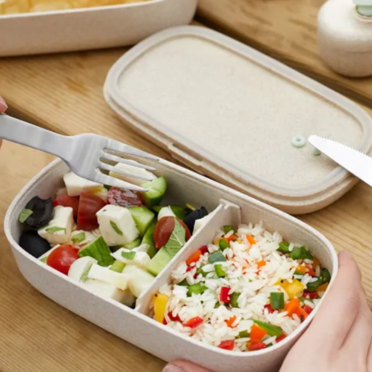 LÉKUÉ TO GO ORGANIC ekologiczny bento box