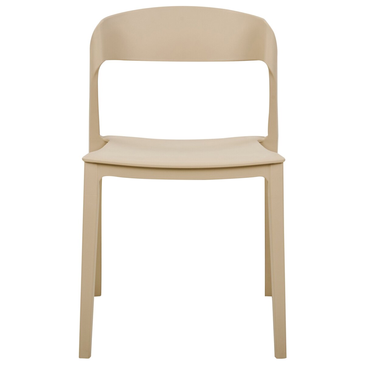 Zestaw 2 krzeseł do jadalni SOMERS Beżowy