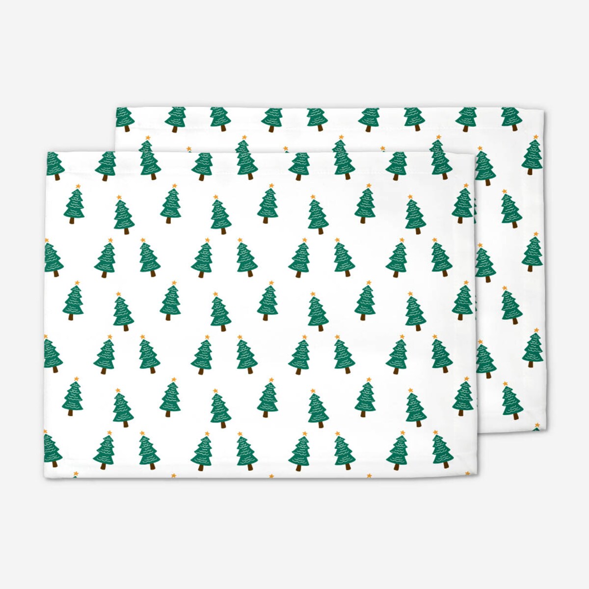 Podkładki świąteczne - Choinki