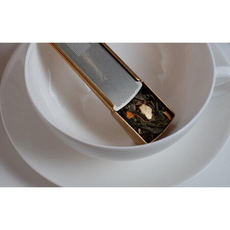 Zaparzaczka do herbaty złoty, 280 ml, Drosselmeyer
