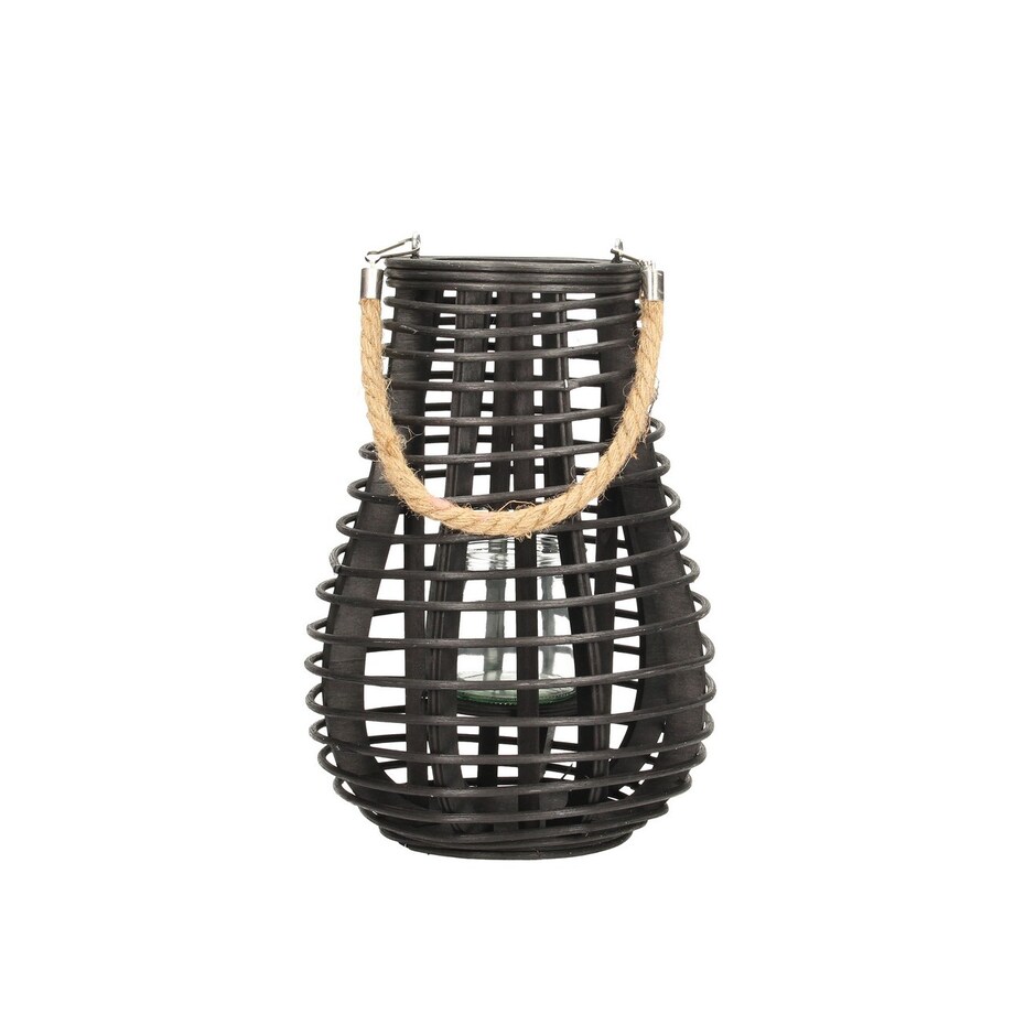 Lampion Vela 33cm black, 23 x 23 x 33 cm