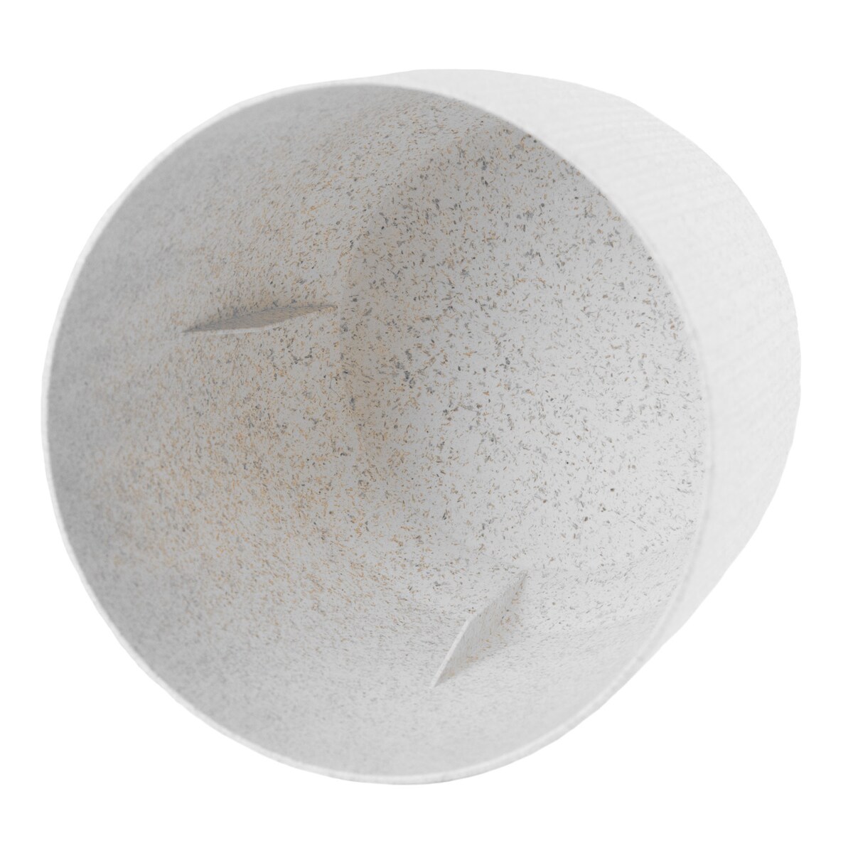 Doniczka Osłonka Domowa 12,6 Cm Ryfo Na Stół Parapet Do Domu Biała