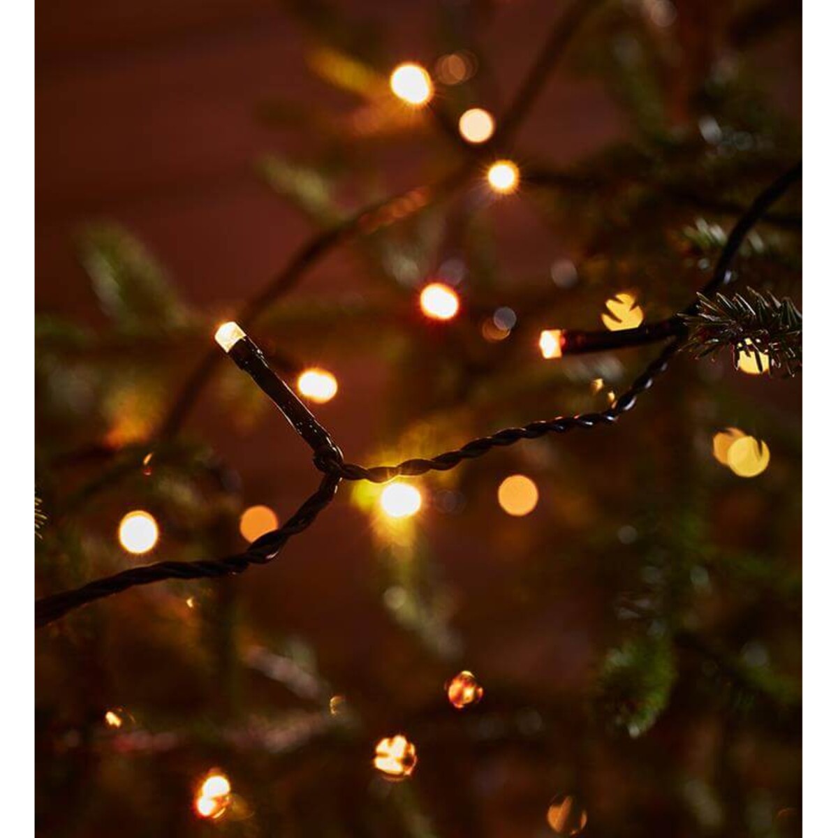 Choinkowe światełka girlanda 3m 200 LED 20W flash multikolor