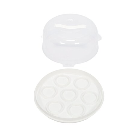 Przenośne pudełko na tort lub muffinki, Ø 25 x 14 cm